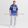 Mens Nike Kurt Warner Royal Los Angeles Rams Game Retired Player Jersey