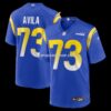 Mens Nike Steve Avila Royal Los Angeles Rams Home Game Jersey