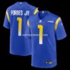 NFL1955eaG04-4ec5ce Mens Nike Emmanuel Forbes Jr Royal Los Angeles Rams Team Game Jersey
