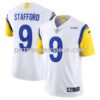 Mens Nike Matthew Stafford White Los Angeles Rams Alternate Vapor Limited Jersey Pi4308000