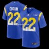 Mens Nike Blake Corum Royal Los Angeles Rams Game Player Jersey