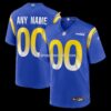 Mens Nike Royal Los Angeles Rams Custom Game Jersey
