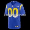 Mens Nike Royal Los Angeles Rams Custom Game Jersey