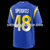 NFL196350G06-e99cc8 Mens Nike Omar Speights Royal Los Angeles Rams Game Jersey