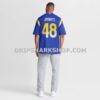 NFL196350G11-031548 Mens Nike Omar Speights Royal Los Angeles Rams Game Jersey