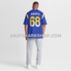 Mens Nike Mike Mcallister Royal Los Angeles Rams Home Game Jersey