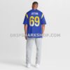 Mens Nike Kevin Dotson Royal Los Angeles Rams Game Jersey