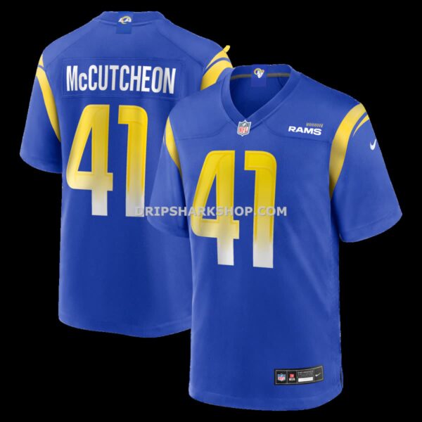 Mens Nike Cameron Mccutcheon Royal Los Angeles Rams Game Jersey