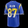Mens Nike Davis Allen Royal Los Angeles Rams Home Game Jersey