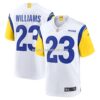 Mens Nike Kyren Williams White Los Angeles Rams Game Jersey
