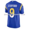 Mens Nike Matthew Stafford Royal Los Angeles Rams Vapor Fuse Limited Jersey