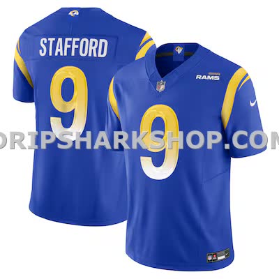 Mens Nike Matthew Stafford Royal Los Angeles Rams Vapor Fuse Limited Jersey
