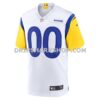 NFL197b42G01-ef90bf Mens Nike White Los Angeles Rams Alternate Custom Jersey Pi4292000