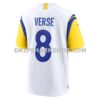 Mens Nike Jared Verse White Los Angeles Rams Game Jersey