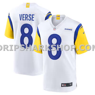 Mens Nike Jared Verse White Los Angeles Rams Game Jersey