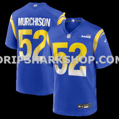 Mens Nike Larrell Murchison Royal Los Angeles Rams Team Game Jersey