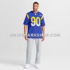 Mens Nike Tyler Davis Royal Los Angeles Rams Team Game Jersey