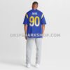 Mens Nike Tyler Davis Royal Los Angeles Rams Team Game Jersey