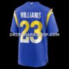 Mens Nike Kyren Williams Royal Los Angeles Rams Game Player Jersey