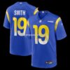 Mens Nike Xavier Smith Royal Los Angeles Rams Home Game Jersey