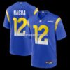 Mens Nike Puka Nacua Royal Los Angeles Rams Game Player Jersey