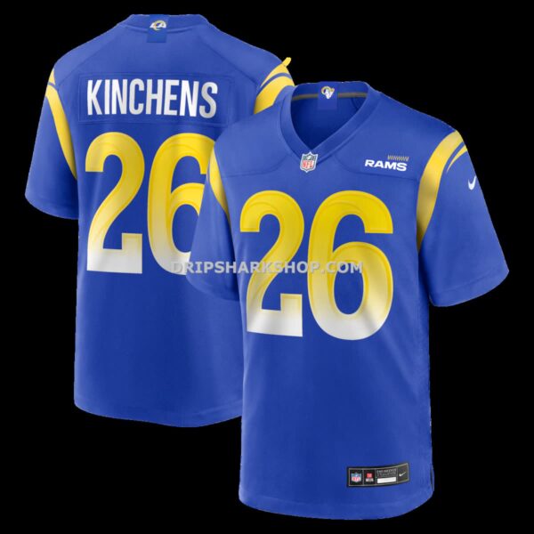 Mens Nike Kamren Kinchens Royal Los Angeles Rams Team Game Jersey