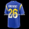 Mens Nike Kamren Kinchens Royal Los Angeles Rams Team Game Jersey