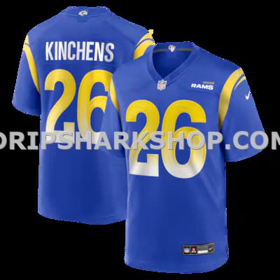 Mens Nike Kamren Kinchens Royal Los Angeles Rams Team Game Jersey