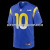 Mens Nike Britain Covey Royal Los Angeles Rams Team Game Jersey