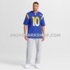 Mens Nike Britain Covey Royal Los Angeles Rams Team Game Jersey