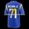 Mens Nike Warren Mcclendon Jr Royal Los Angeles Rams Team Game Jersey
