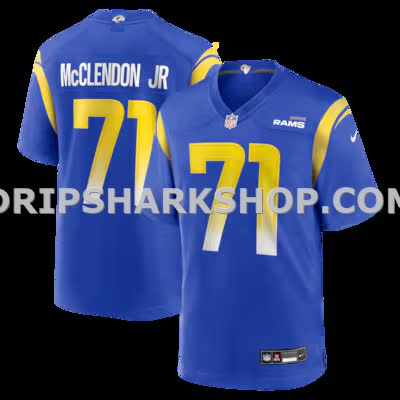 Mens Nike Warren Mcclendon Jr Royal Los Angeles Rams Team Game Jersey