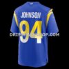 NFL19b3f8G06-3d9198 Mens Nike Desjuan Johnson Royal Los Angeles Rams Home Game Jersey