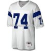 NFL19b61bG01-e0e9d8 Mens Mitchell And Ness Merlin Olsen White Los Angeles Rams Legacy Replica Jersey Pi4019000