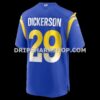 Mens Nike Eric Dickerson Royal Los Angeles Rams Game Retired Player Jersey