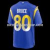 Mens Nike Isaac Bruce Royal Los Angeles Rams Game Retired Player Jersey