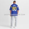 Mens Nike Isaac Bruce Royal Los Angeles Rams Game Retired Player Jersey
