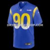 NFL19d1f5G05-c8e0c2 Mens Nike Earnest Brown Iv Royal Los Angeles Rams Team Game Jersey