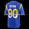 NFL19d1f5G06-a15b07 Mens Nike Earnest Brown Iv Royal Los Angeles Rams Team Game Jersey
