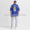 Mens Nike Nick Hampton Royal Los Angeles Rams Team Game Jersey