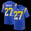 Mens Nike Jarquez Hunter Royal Los Angeles Rams Team Game Jersey