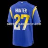 Mens Nike Jarquez Hunter Royal Los Angeles Rams Team Game Jersey