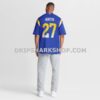 Mens Nike Jarquez Hunter Royal Los Angeles Rams Team Game Jersey