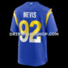 Mens Nike Harrison Mevis Royal Los Angeles Rams Team Game Jersey