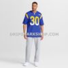 Mens Nike Josh Wallace Royal Los Angeles Rams Game Jersey