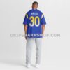 Mens Nike Josh Wallace Royal Los Angeles Rams Game Jersey
