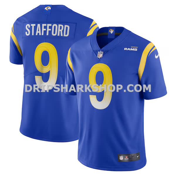 Mens Nike Matthew Stafford Royal Los Angeles Rams Vapor Limited Jersey Pi4308000