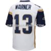 Mens Mitchell And Ness Kurt Warner White Los Angeles Rams Big And Tall 2001 Retired Player Replica Jersey Pi4995000