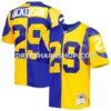 Mens Mitchell And Ness Eric Dickerson Royal Gold Los Angeles Rams 1984 Split Legacy Replica Jersey Pi5003000