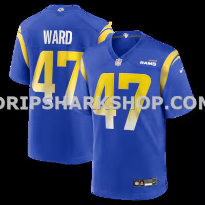 Mens Nike Alex Ward Royal Los Angeles Rams Home Game Jersey
